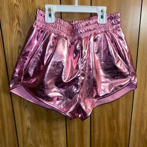 Pink reflective shorts